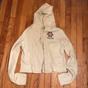 Hollister zipper sweat shirt   Hoodie Small